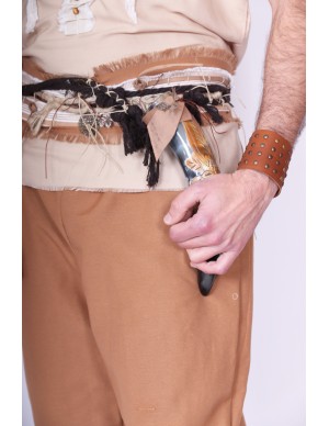 Cuerno vikingo labrado