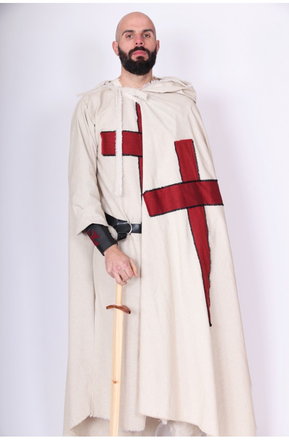 Brazaletes medievales de cuero con...