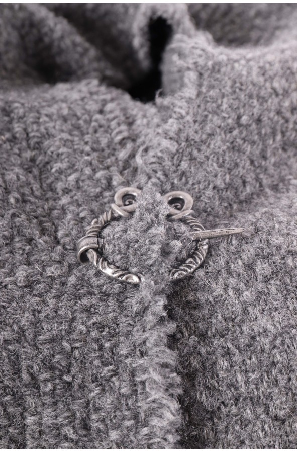 Fíbula en plata antigua o broche...