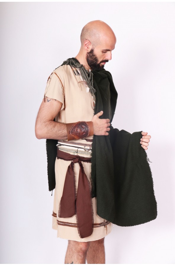 Celtic or Viking green cloak