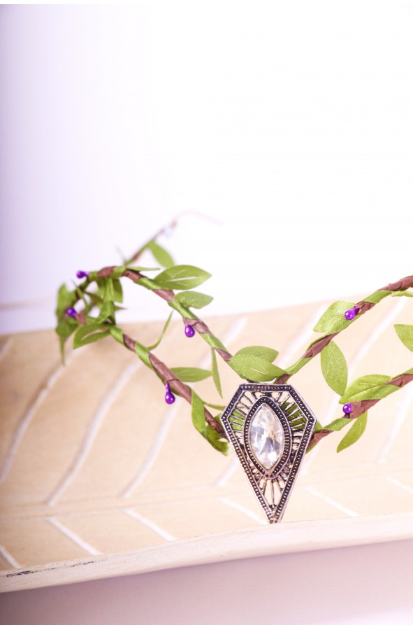 Medieval Elven Bronze Leaves Woodland Fairy Wedding Bridal Girdle