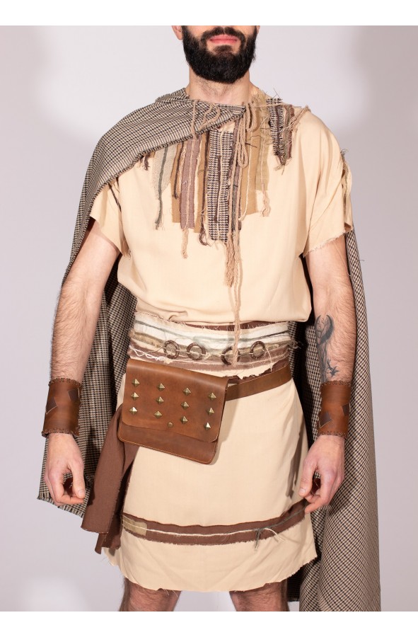 Bolso cuero artesano