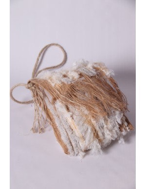 Handmade natural jute bag