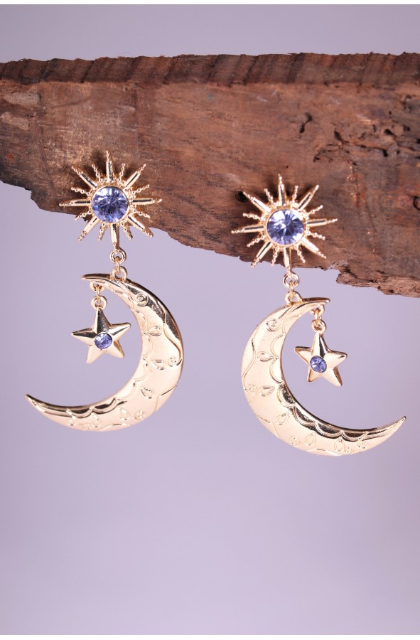 Medieval Half Moon Earrings