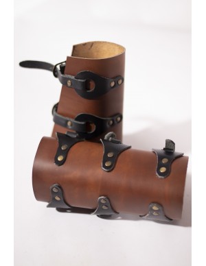 Medieval leather bracelet...