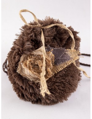 Celtic bag in vegan fur