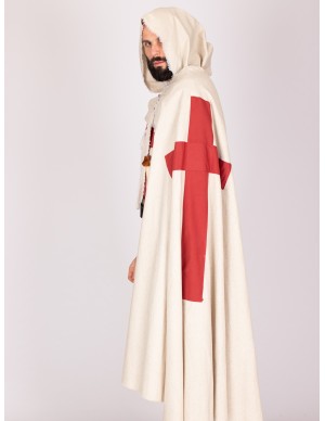 Capa medieval Templario...