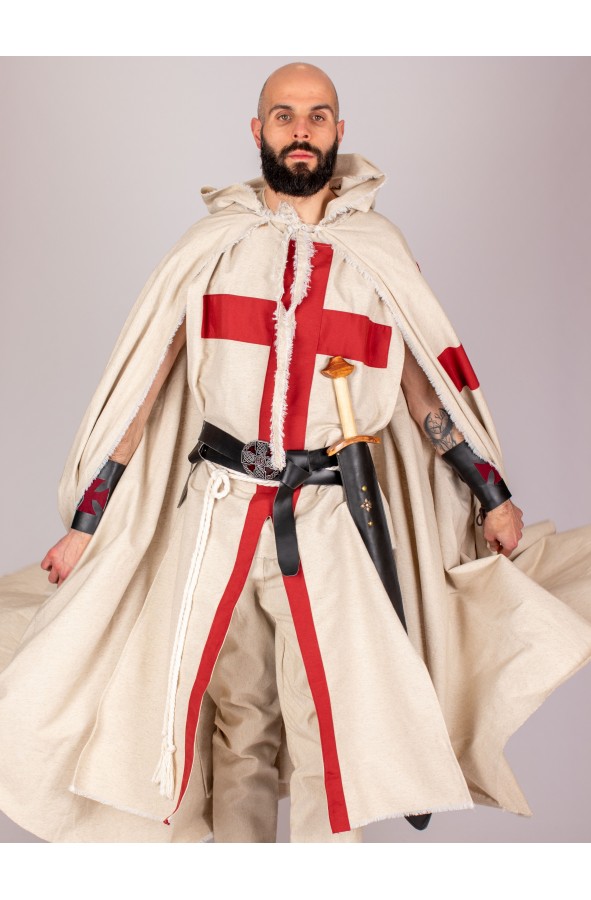 Traje medieval Templario o Cruzado de...