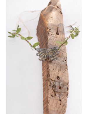 Diadema celta plateada de...