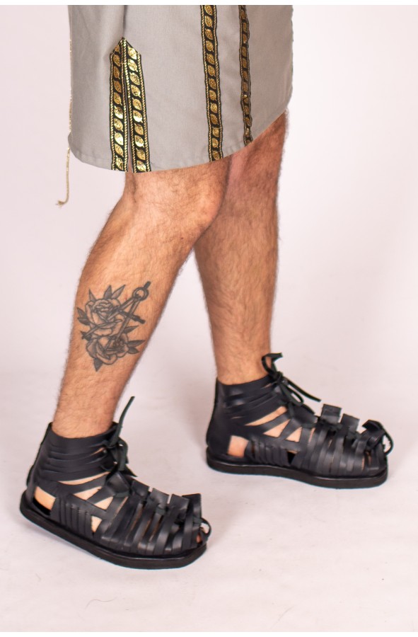 Túnica Romana Hombre Gris YuteCrea