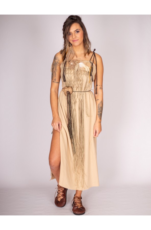 Vestido vikingo dama del bosque