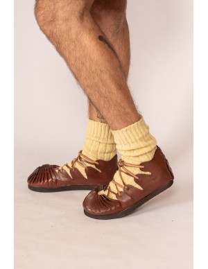 Handcrafted Roman Footwear:...