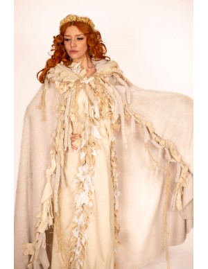 Celtic or Viking White Fur...