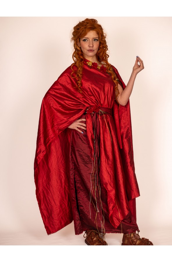 Multiposition Roman Dress for Women:...