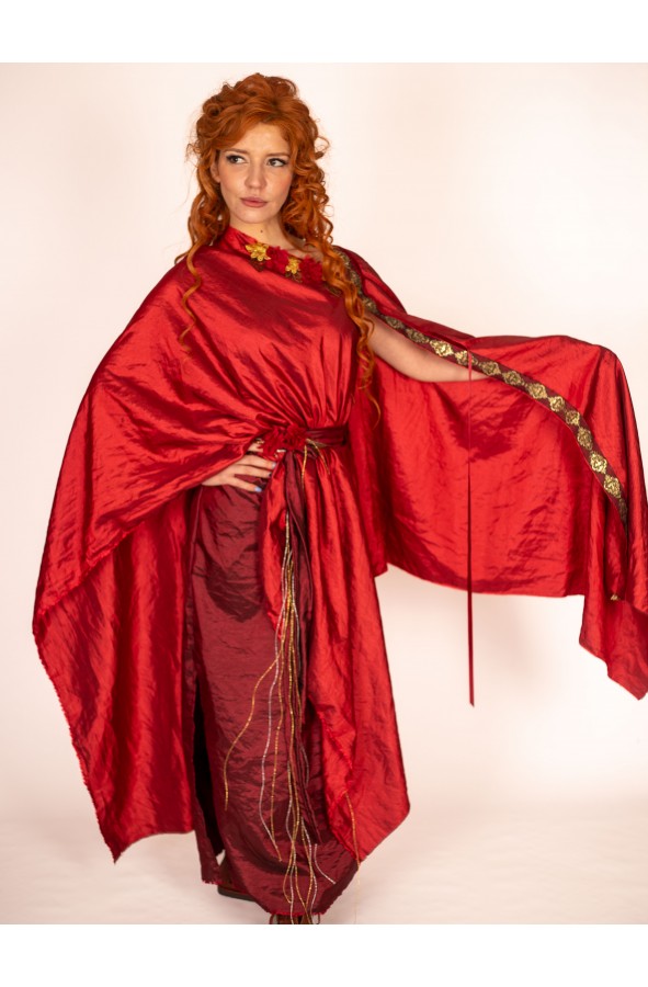 Multiposition Roman Dress for Women:...