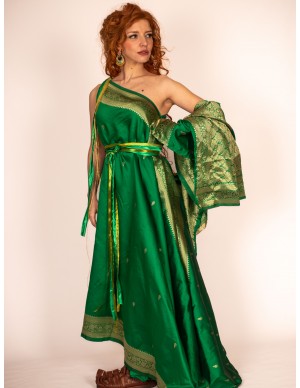 Vestido Romano Asimétrico...