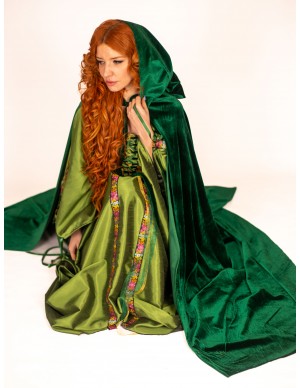 Capa Medieval Aterciopelada...