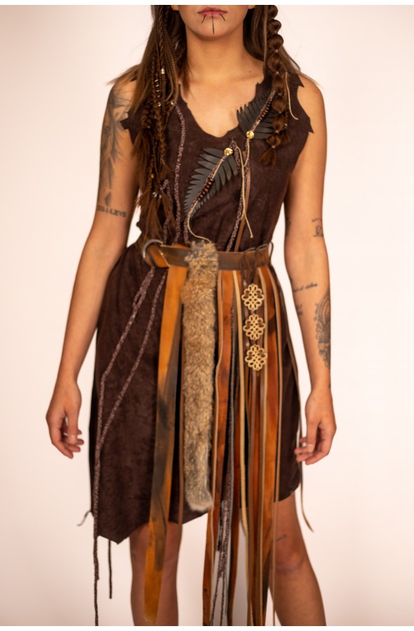 Celtic-Viking Warrior Dress for Women...