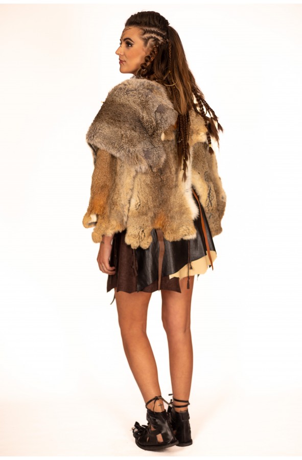 Capa Celta y Vikinga de Conejo...