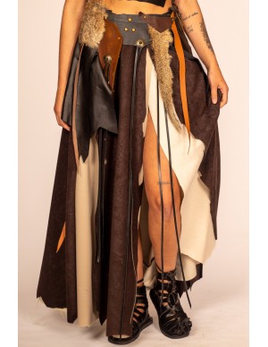 Falda Medieval Larga con...