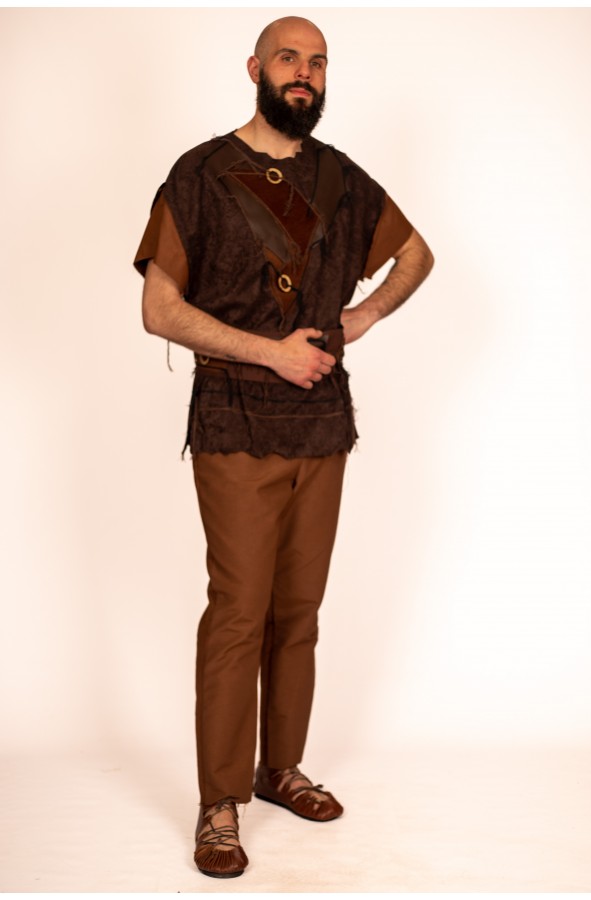 Conjunto Traje Medieval de Mercenario...