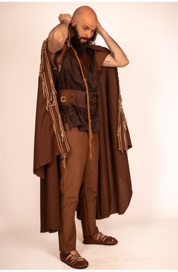 Capa Medieval con Capucha -...