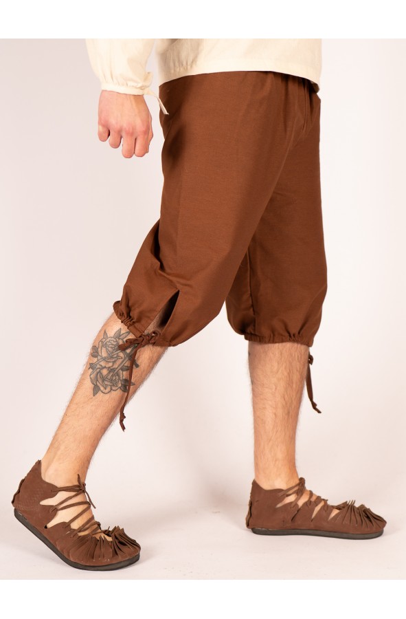 Medieval Baggy Trousers with Drawstrings