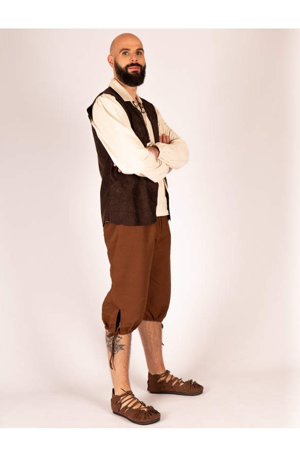 Medieval Baggy Trousers with Drawstrings