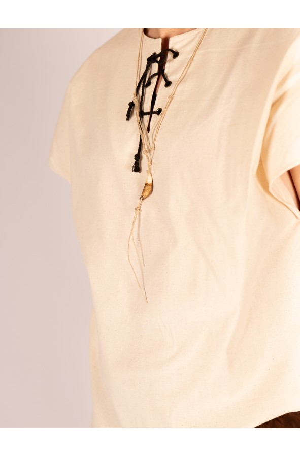 Short medieval cotton shirt –...