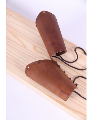Leather Bracers with Studs...