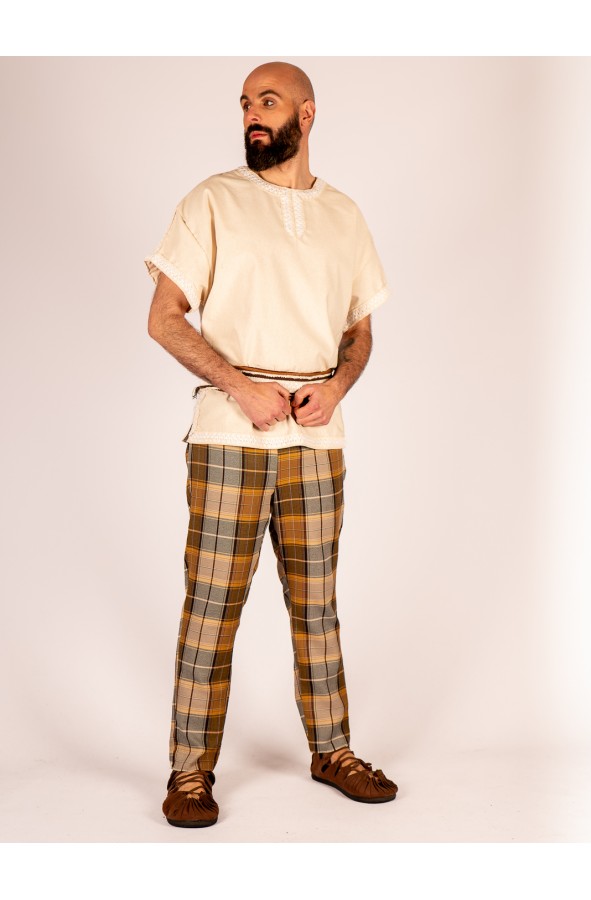 Pantalon celta cuadros o pantalón...