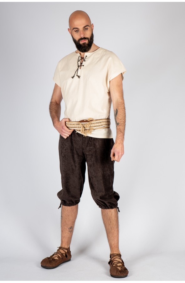 Conjunto medieval de pantalón, camisa...