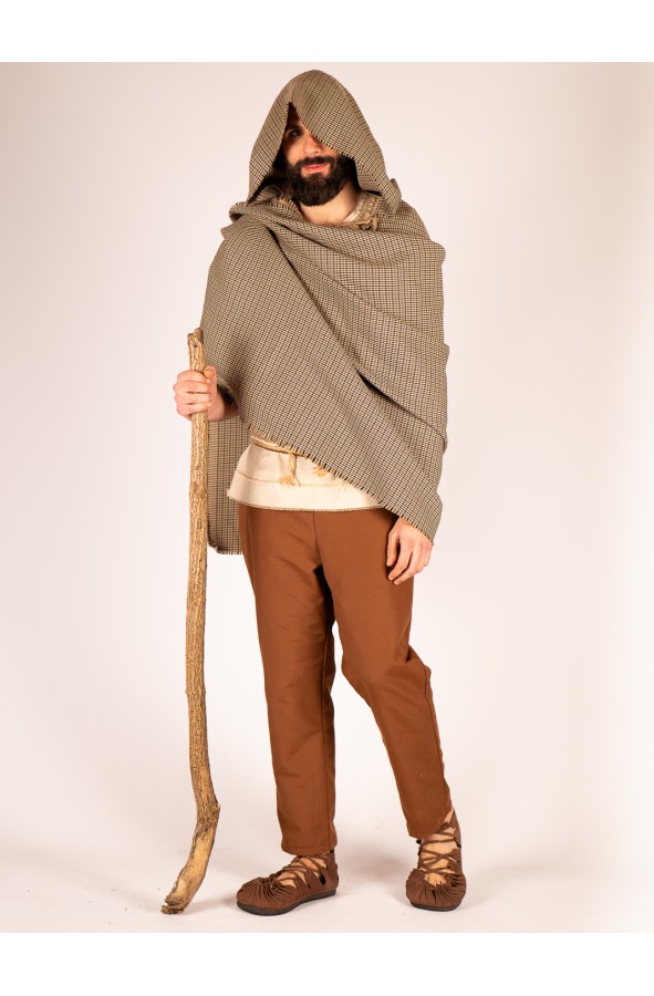 Celtic cloak or rustic Viking cape