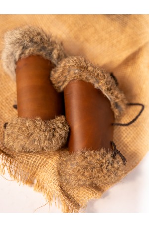 Brazaletes Celtas de Cuero...