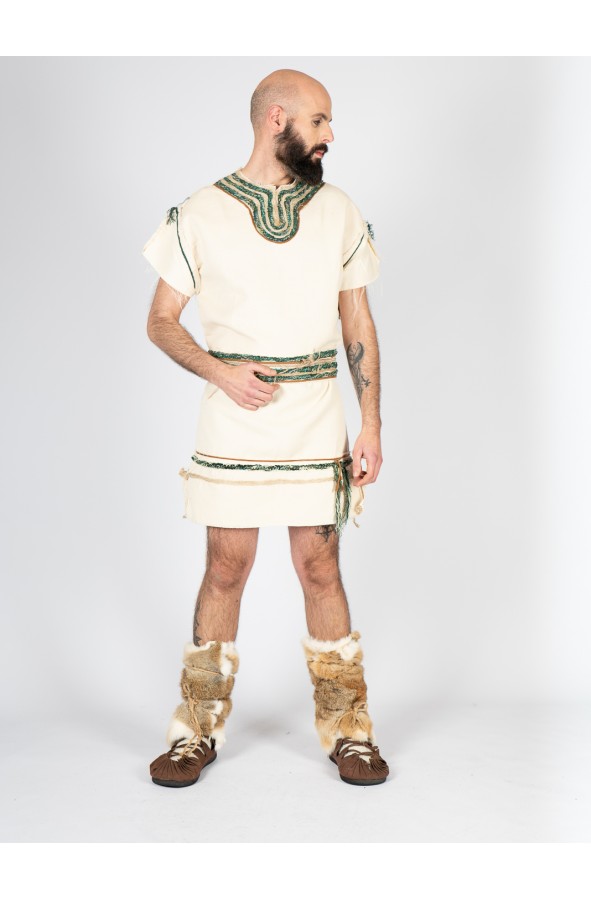 Celtic-Viking Tunic with Recycled...
