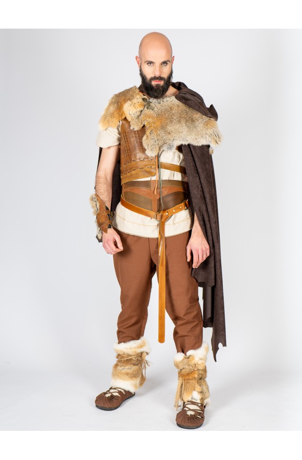 Wide Brown Leather Belt – Celtic &...