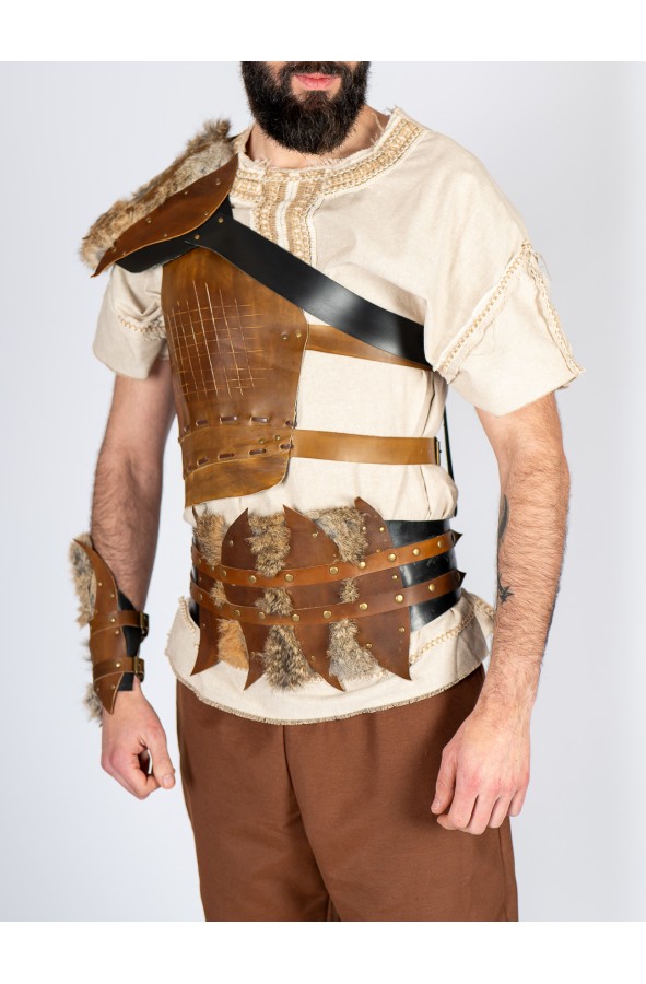 Cinturón de cuero con pelo – Yutecrea