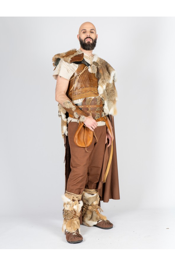 Leather Belt with Fur – Yutecrea