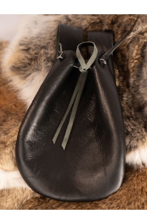 Bolso de cuero negro para...