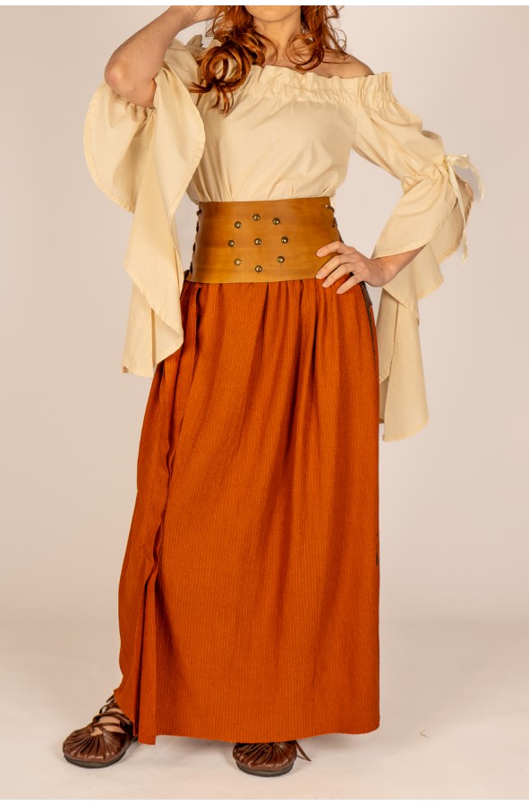 blusa mesonera con manga volumen