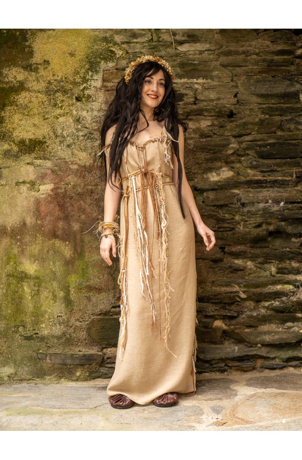 Light Celtic or Viking dress with...