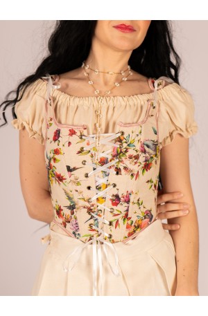 Floral and bird print...