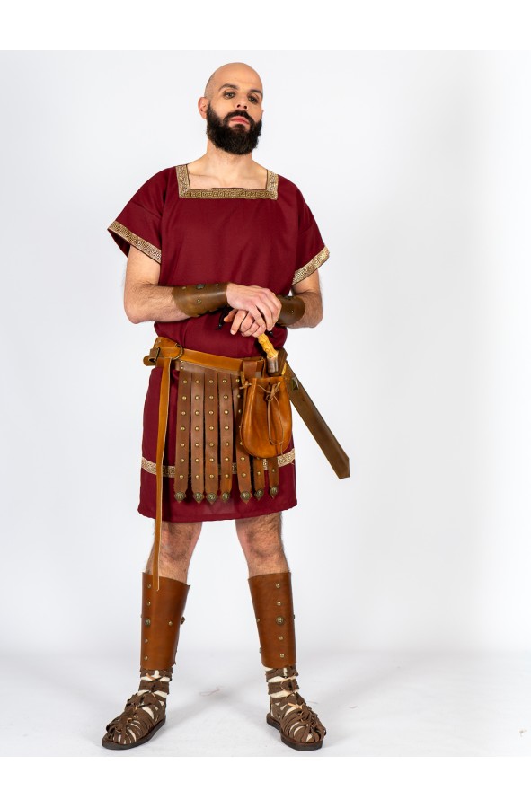 Funda de espada romana con cinturón