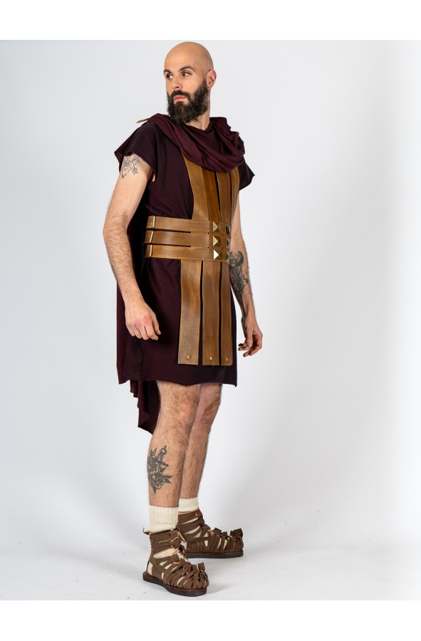 Roman Soldier Leather Armor in Brown...