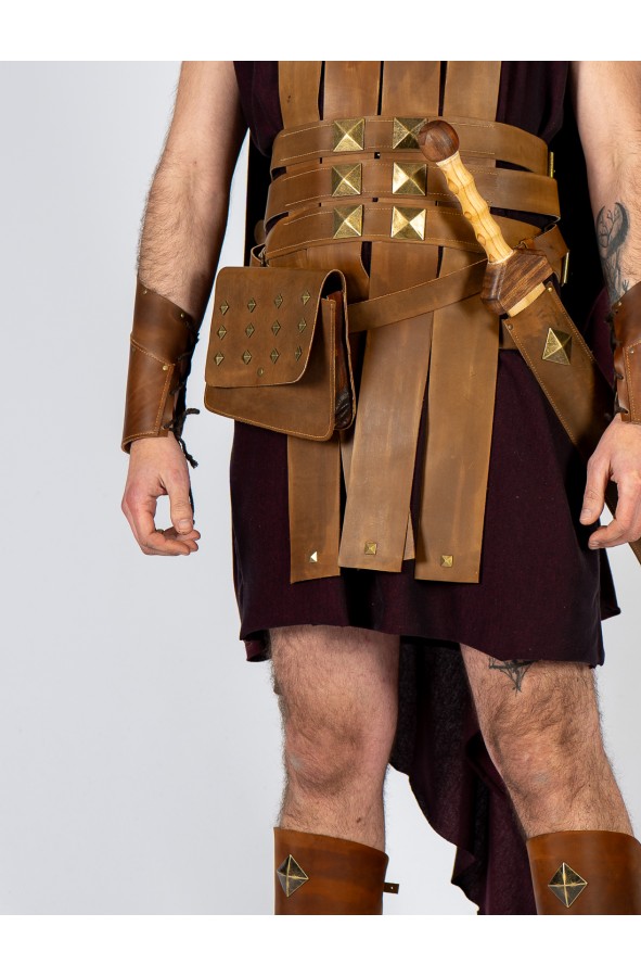 Roman handmade leather bag