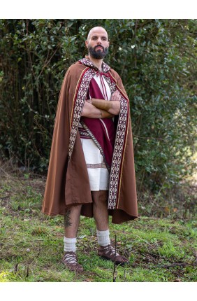 Roman cloak in cotton with...