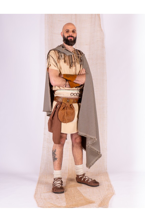 Brazaletes Celtas de Cuero con...