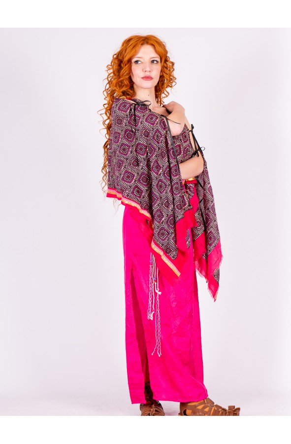 Vestido romano con manto