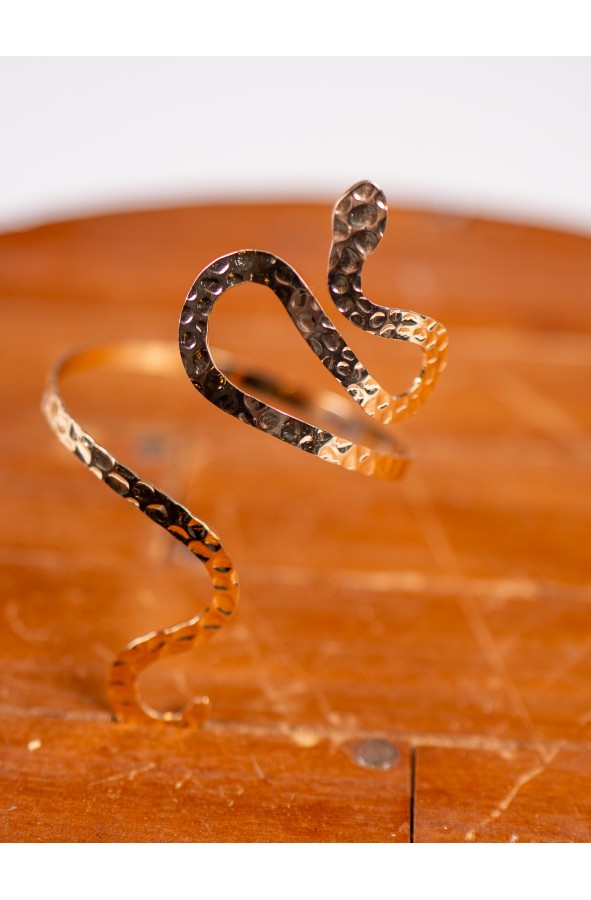Adjustable Roman Snake Bracelet –...