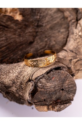 Adjustable Open Gold Viking...